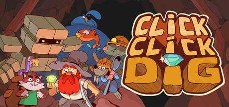 Banner of Click Click Dig: Idle Mine 