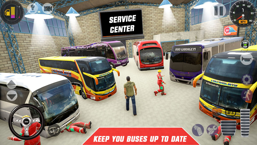 Screenshot of New City Coach Bus Simulator Game - Bus Games 2021