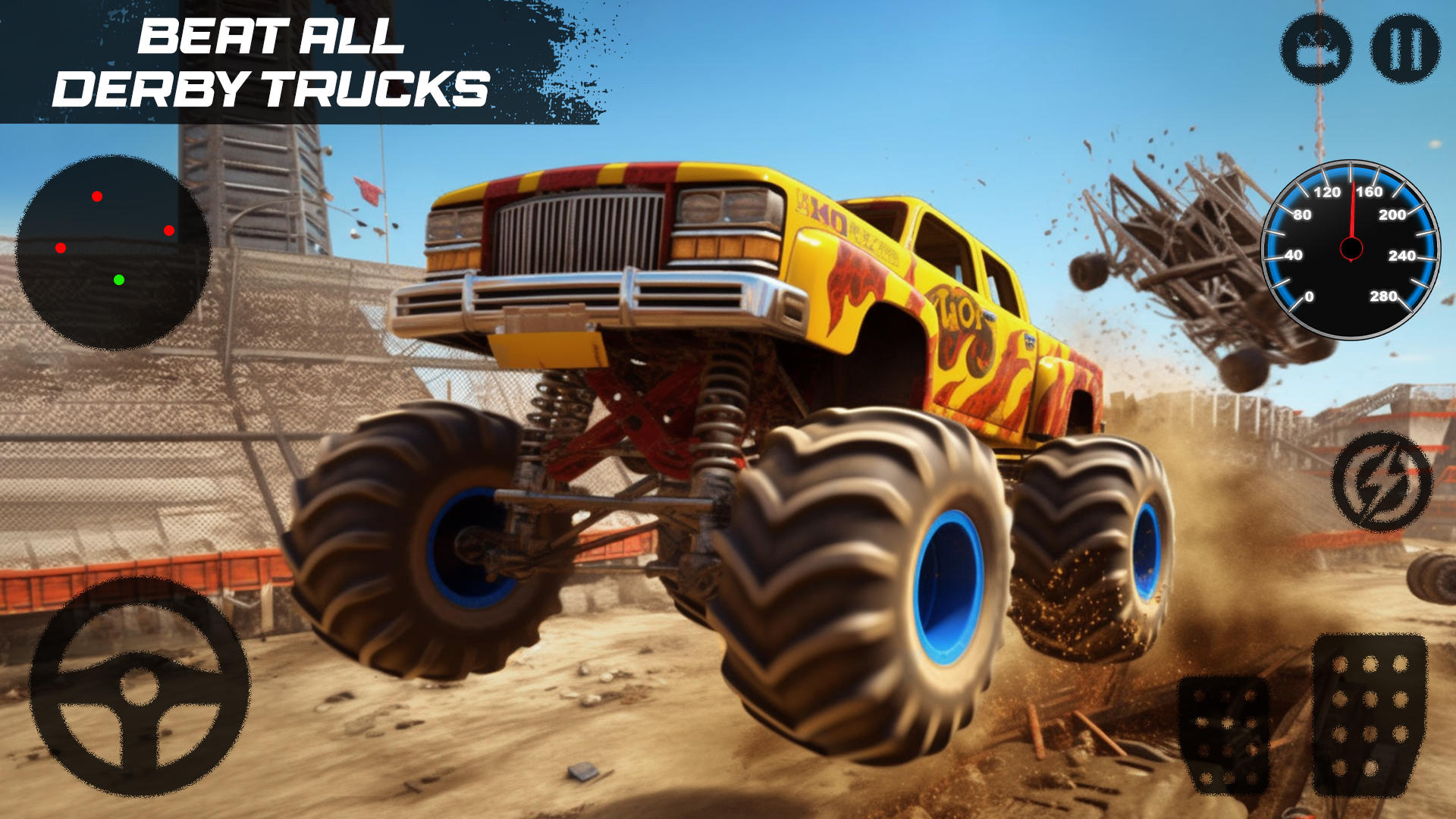 Screenshot of Demolition Derby Monster Truck