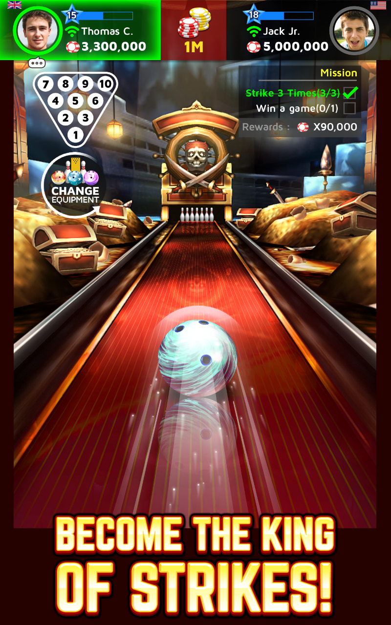 Bowling King Game Screenshot