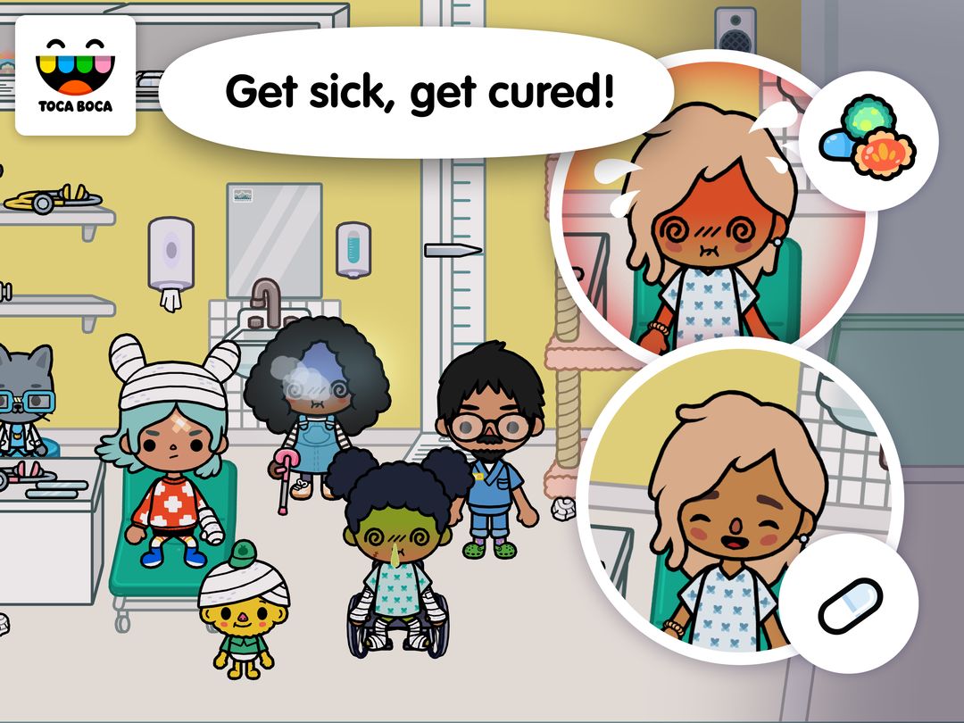 Toca Life: Hospital screenshot game