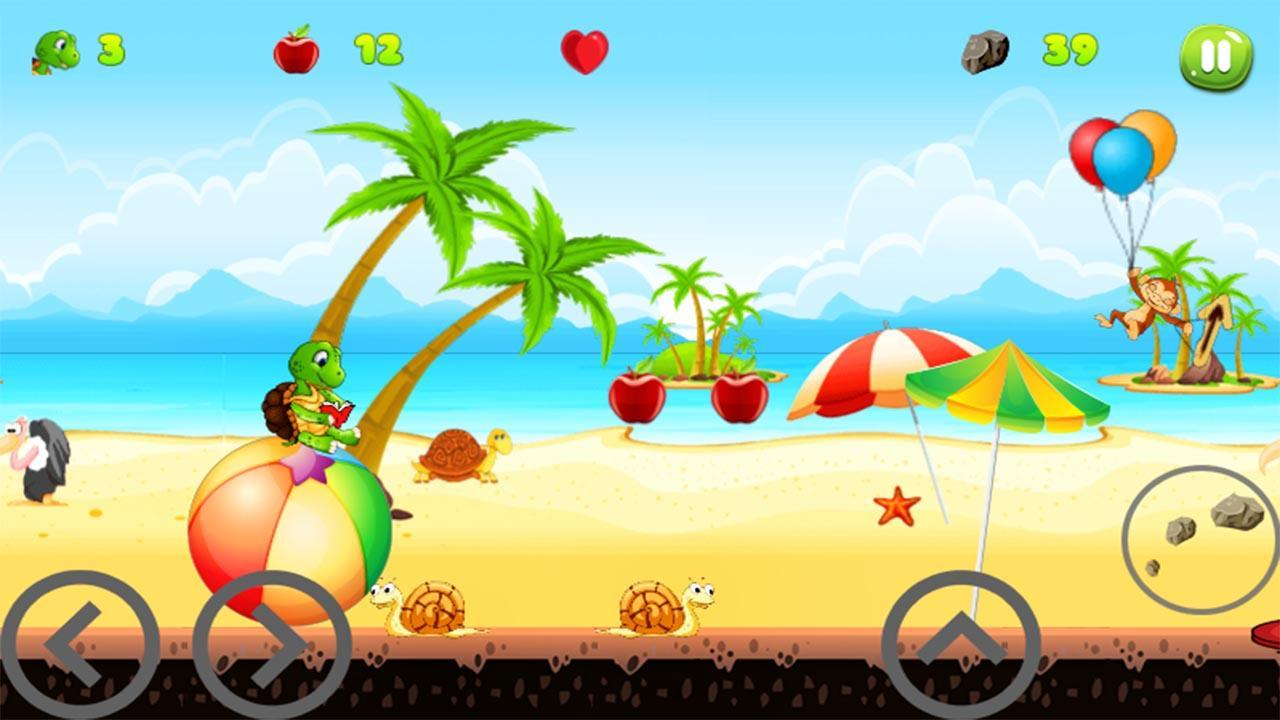 Turtle Adventure World Game Screenshot