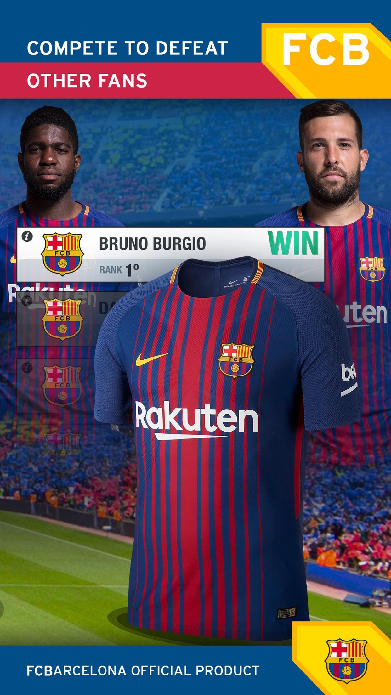FC Barcelona Fantasy Manager-Real football manager Game Screenshot