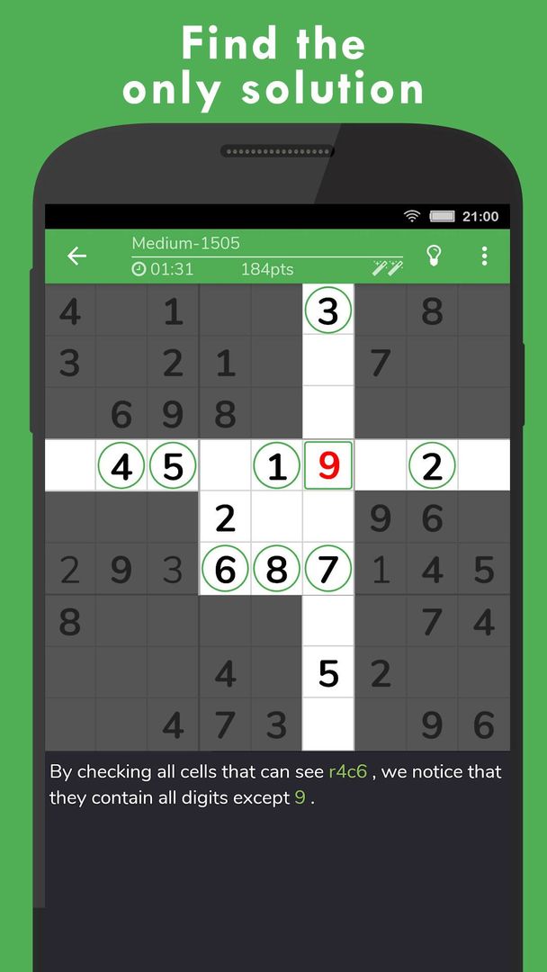 Sudoku online : Free number puzzle game 2017遊戲截圖