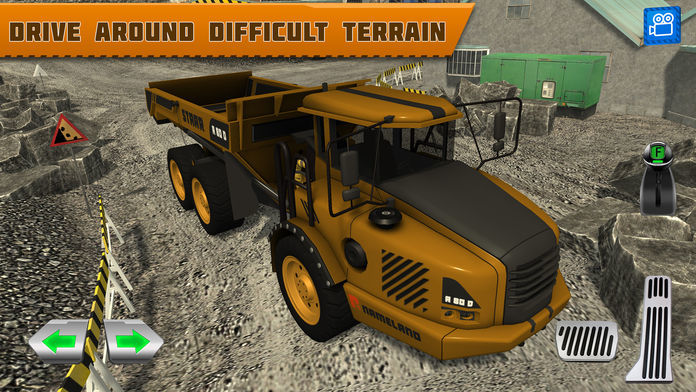 Quarry Driver 3: Giant Trucks screenshot game