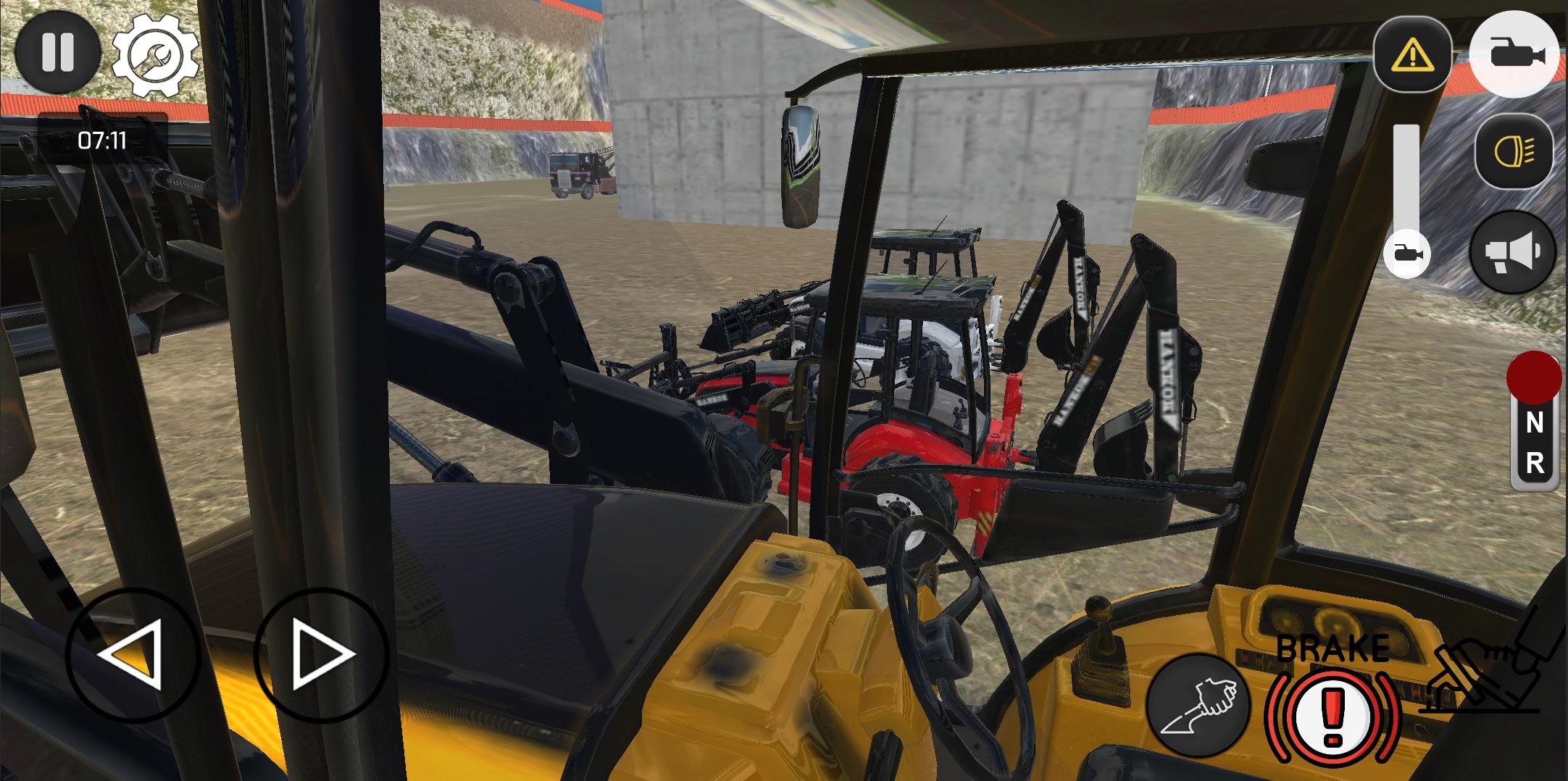 Screenshot of JCB Excavator Simulator Truck