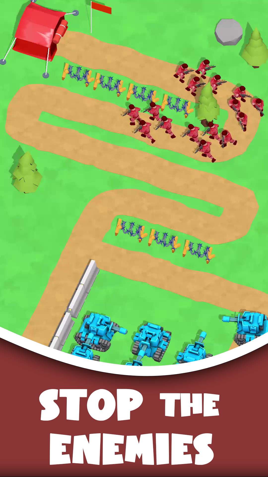 Park Defense Game Screenshot