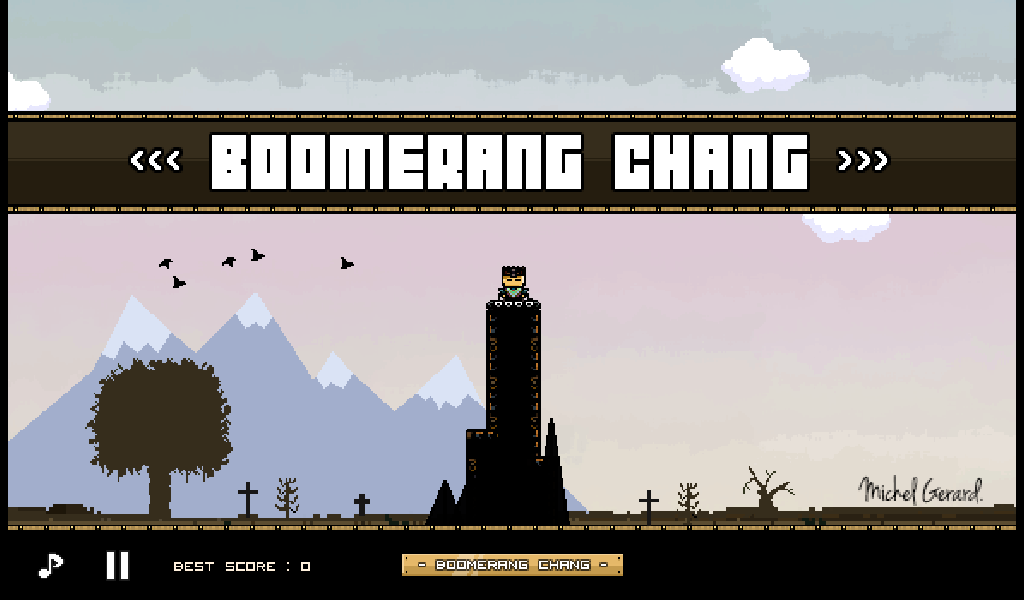 Cuplikan Layar Game Boomerang Chang