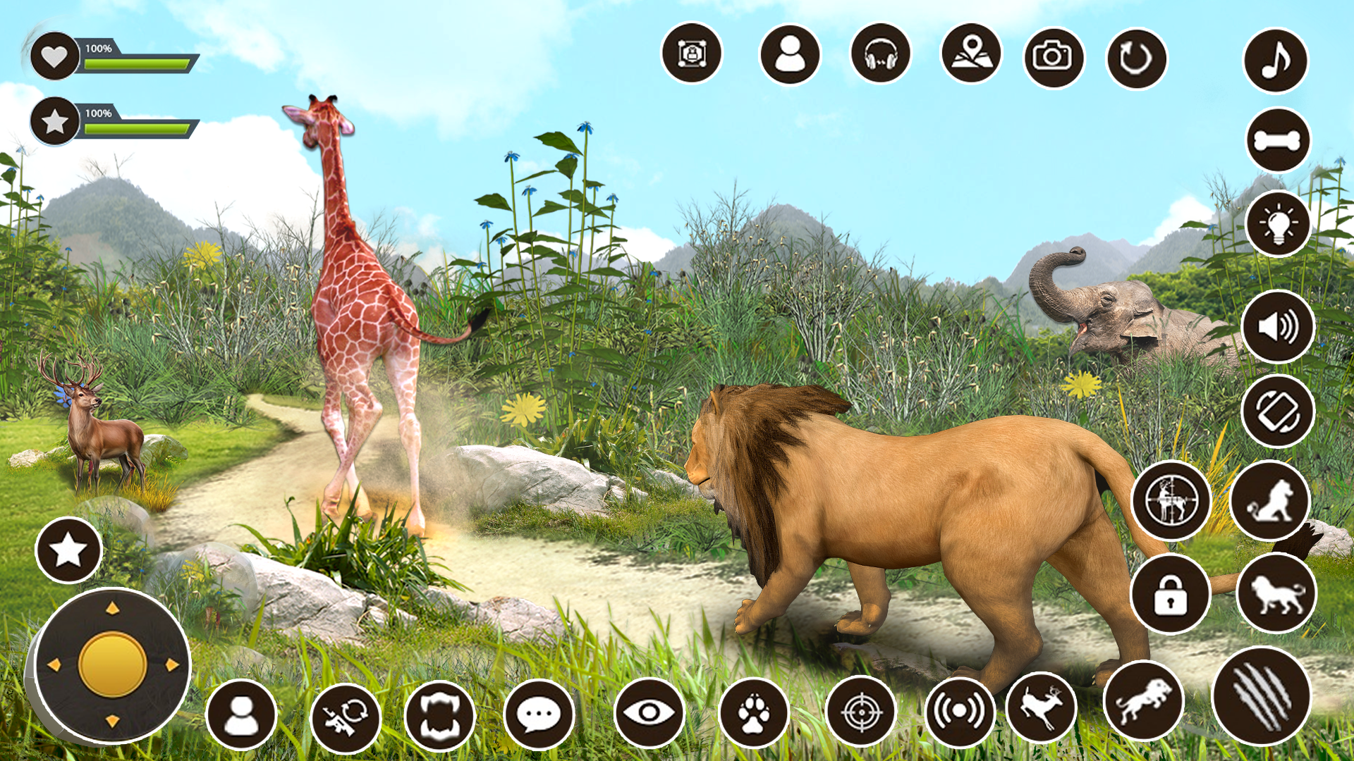 Screenshot 4 of King Lion Beast : Animal Game 