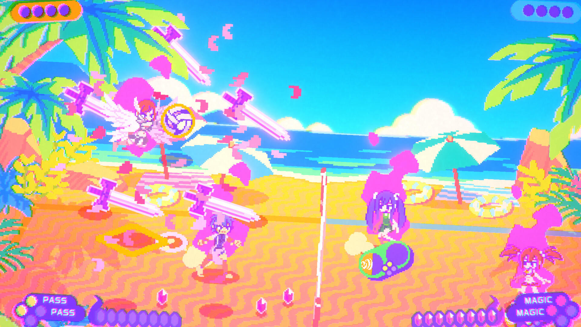 FAIRY TAIL: Beach Volleyball Havoc Game Screenshot