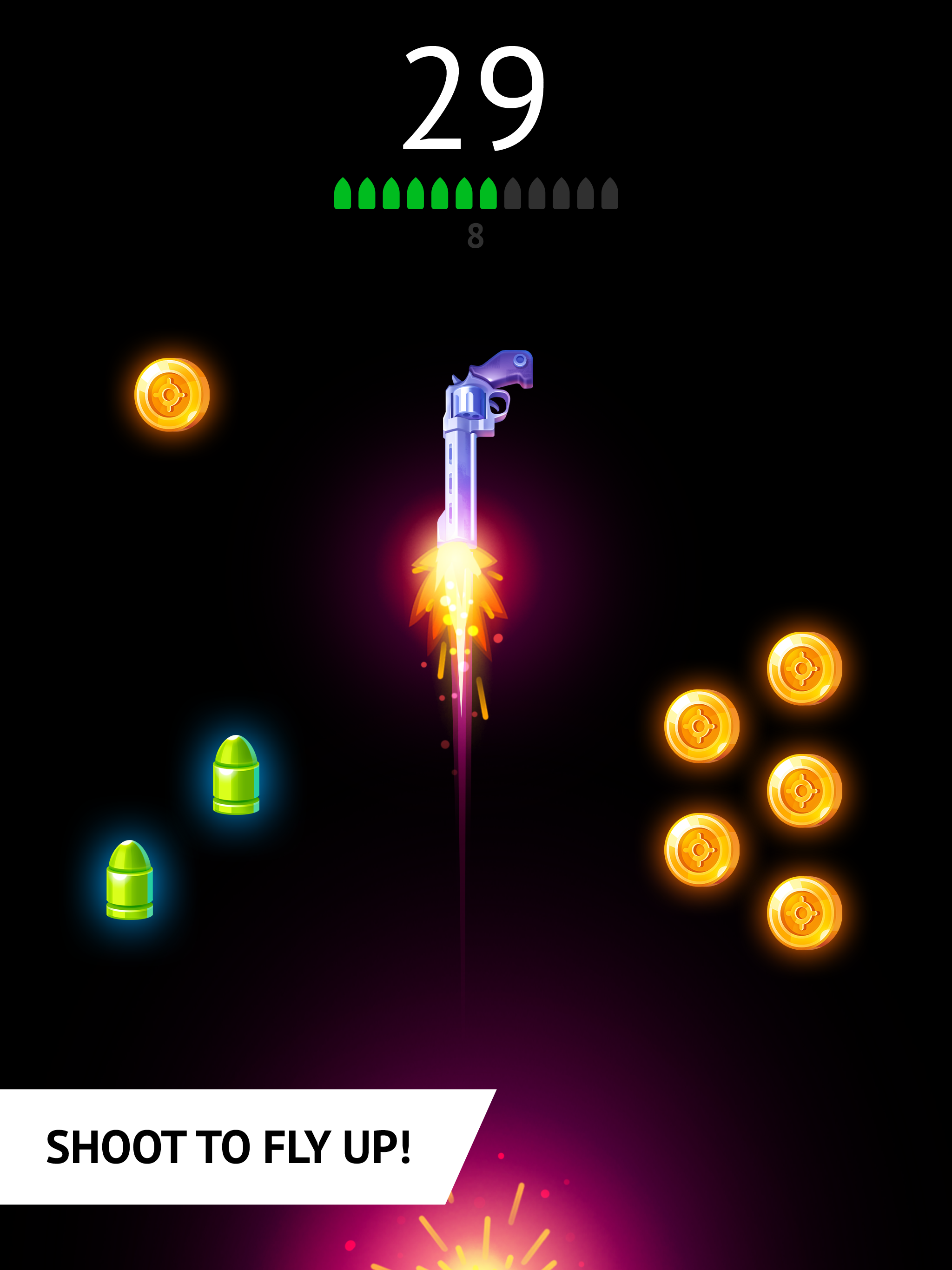 Flip the Gun - Simulator Game Game Screenshot