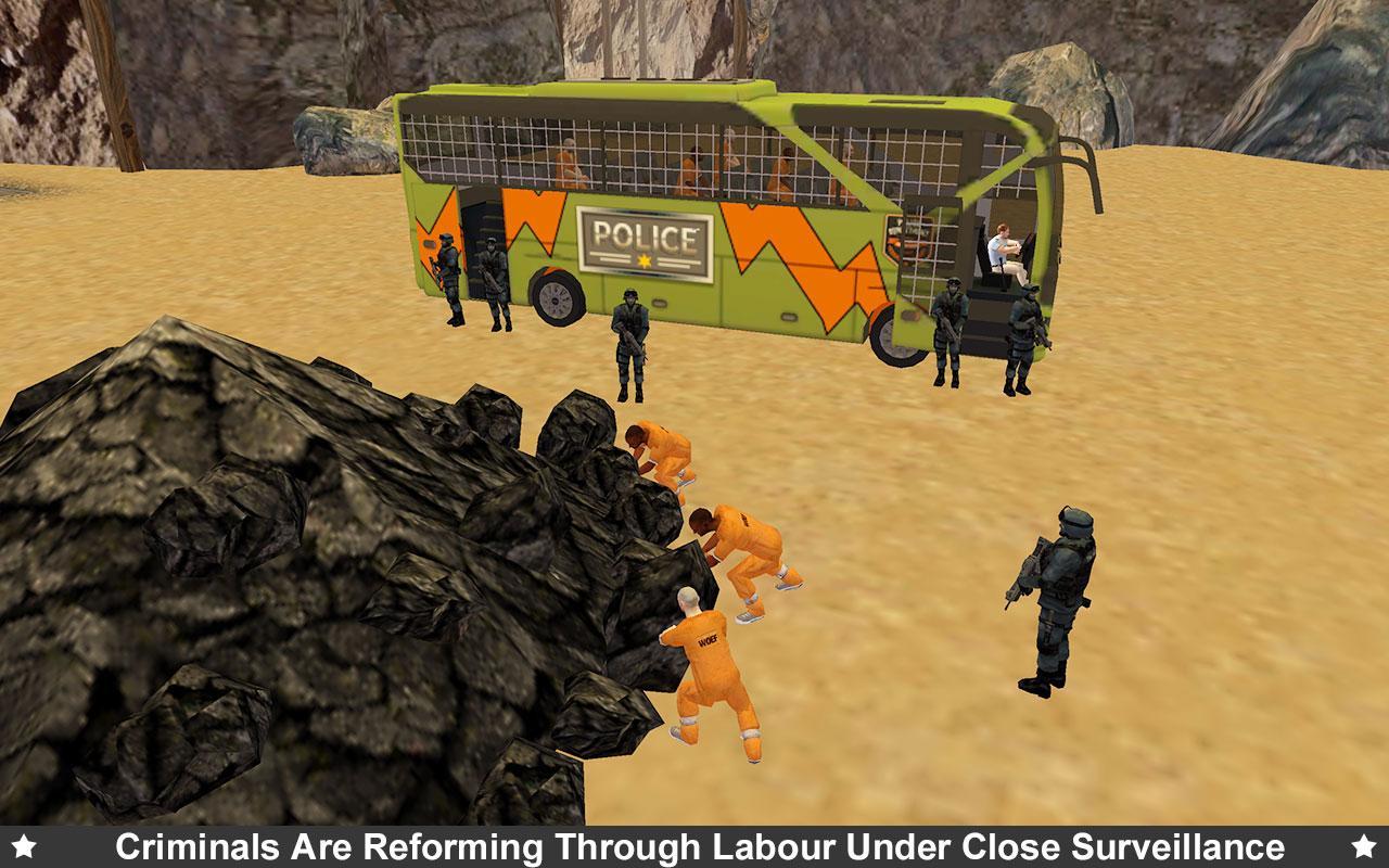 Police Bus Game Screenshot