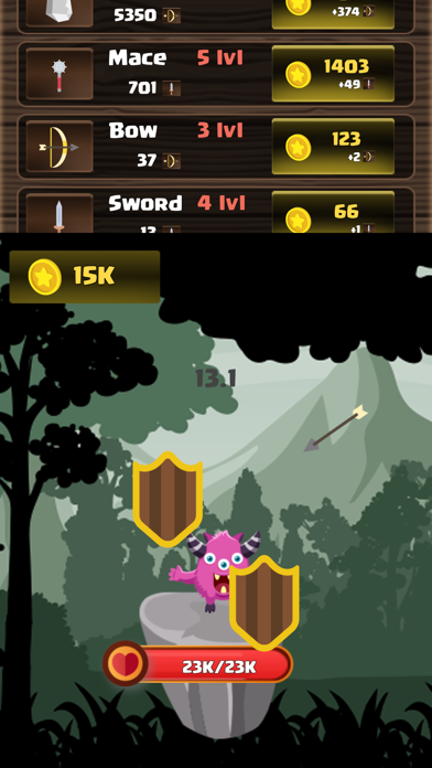 Monster Idle Game Screenshot