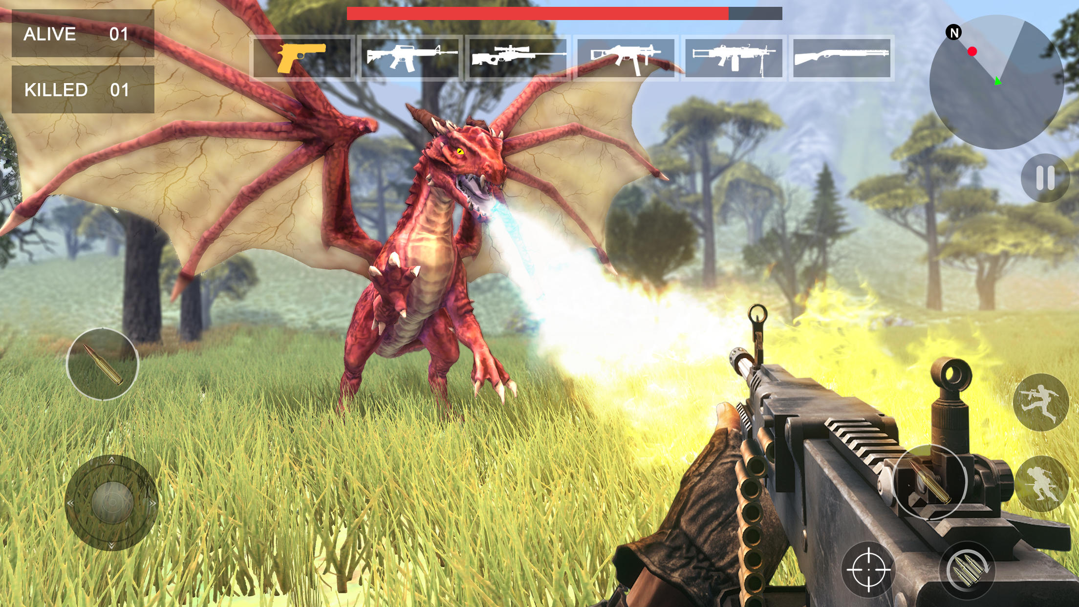 Dragon Hunter - Monster World Game Screenshot