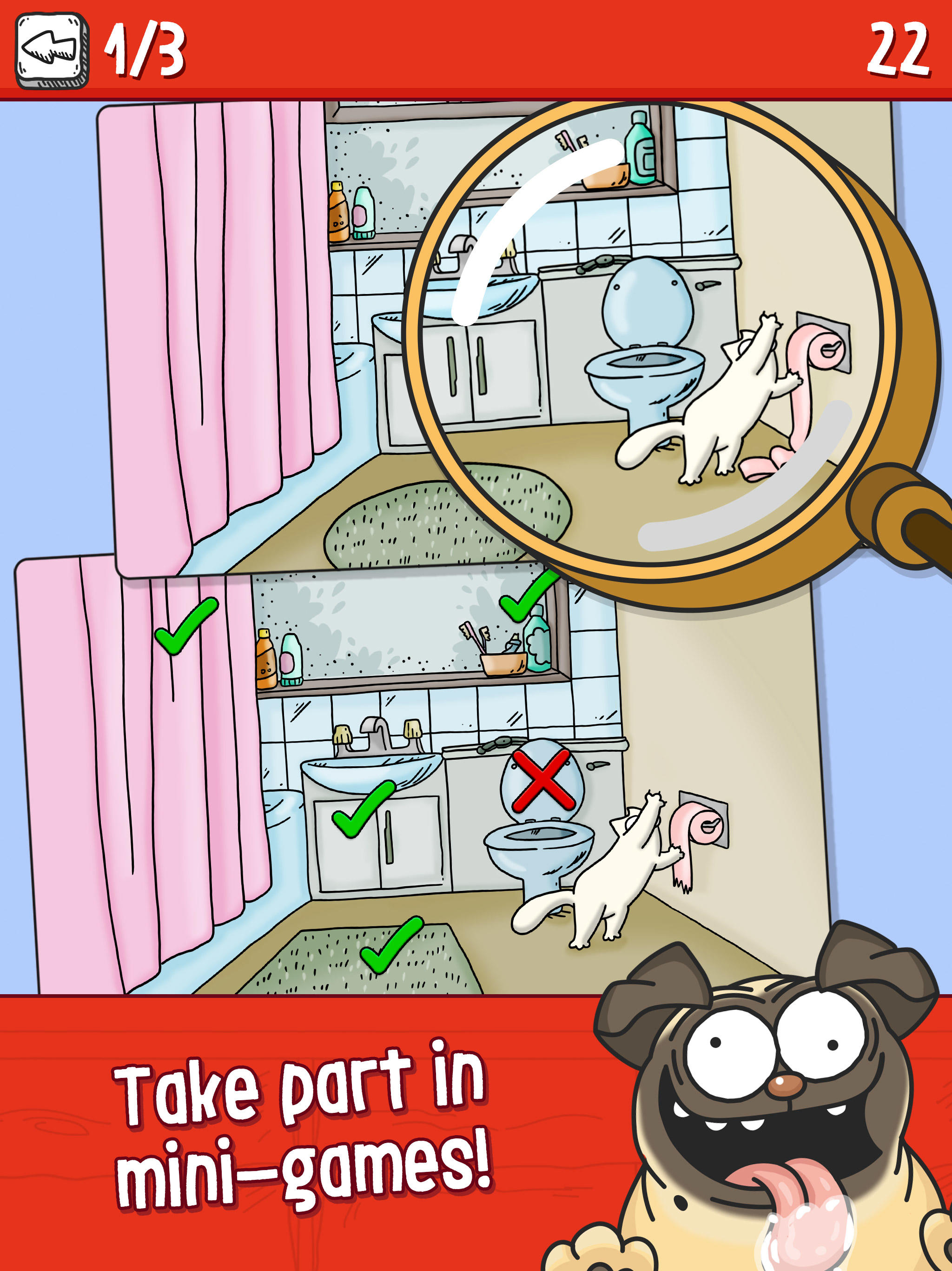 Simon's Cat - Crunch Time Game Screenshot