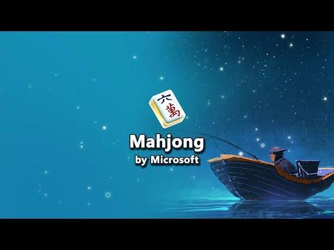 Screenshot of the video of Mahjong by Microsoft