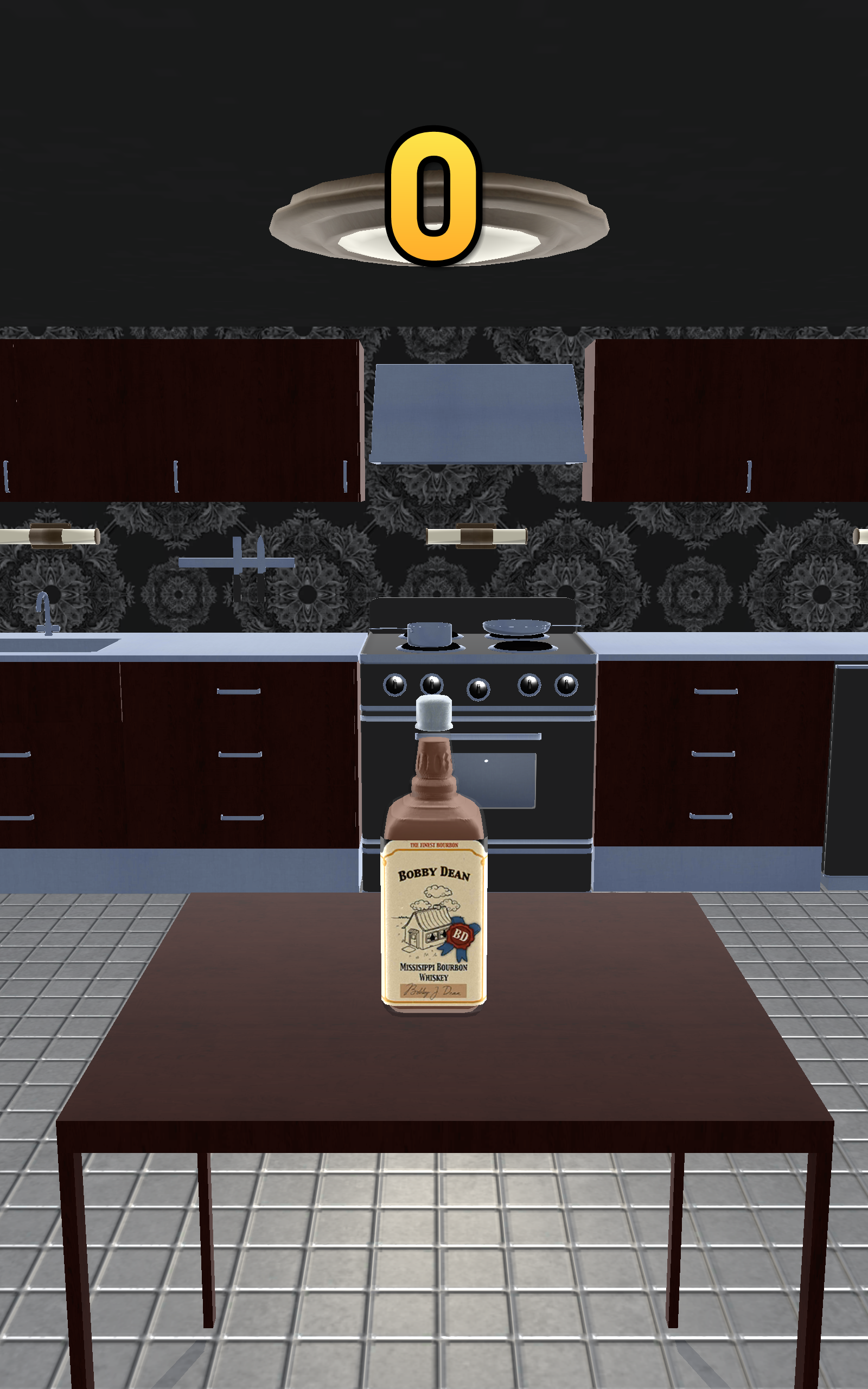 Скриншот игры Bottle 3D Flip