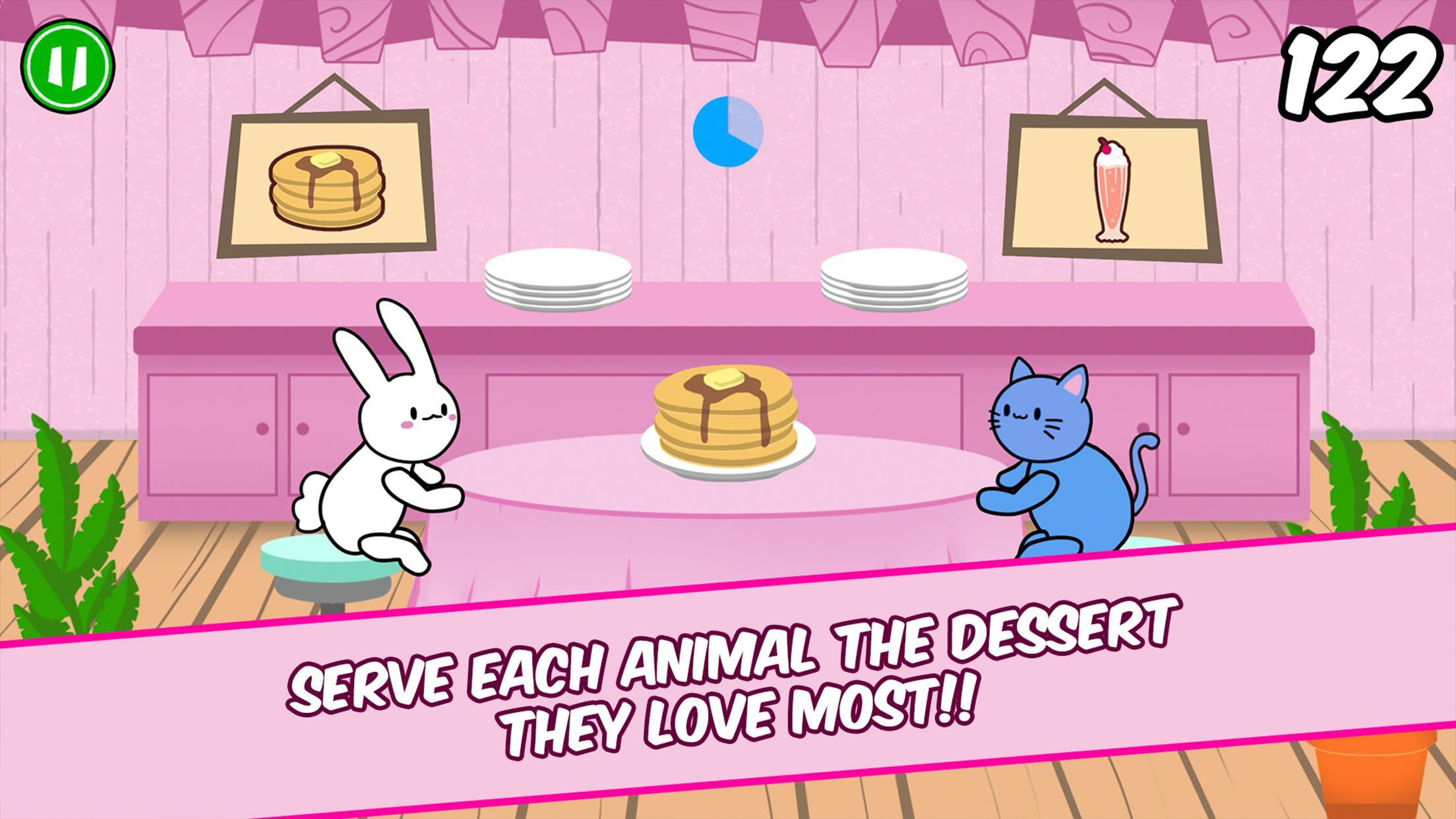 Bunny Pancake Kitty Milkshake Game遊戲截圖