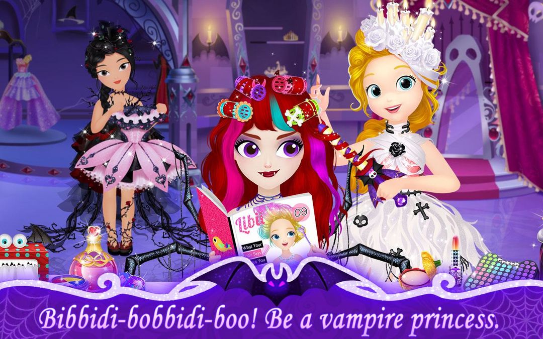 Princess Libby & Vampire Princess Bella 게임 스크린 샷