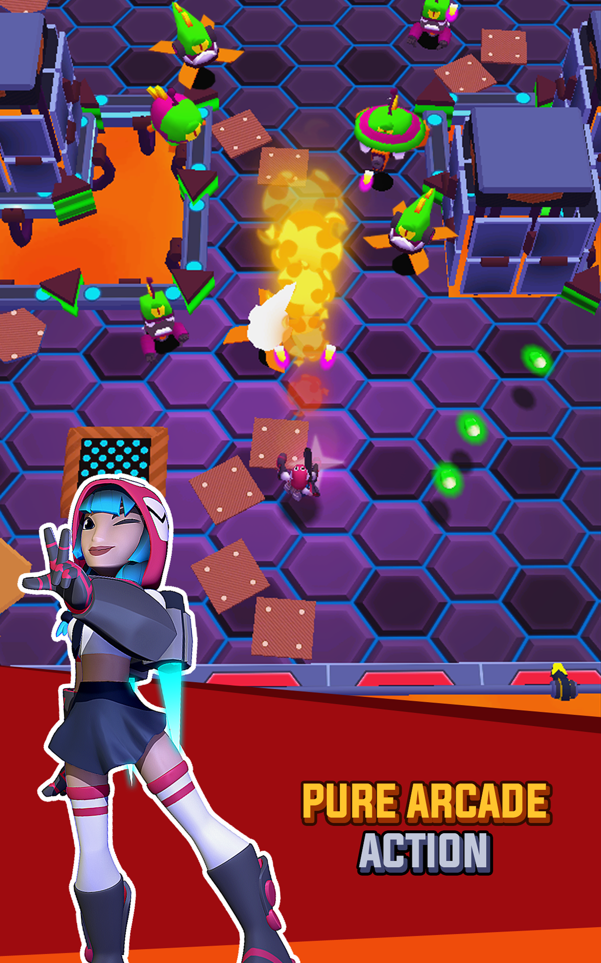 Cuplikan Layar Game Frantic Shooter