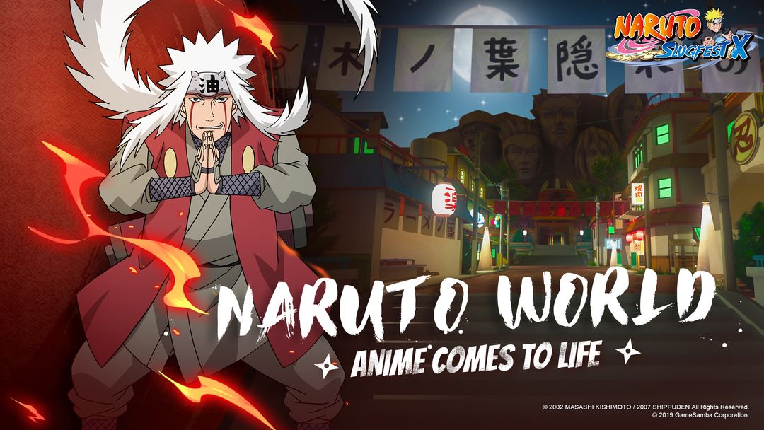 Naruto:SlugfestX ภาพหน้าจอเกม