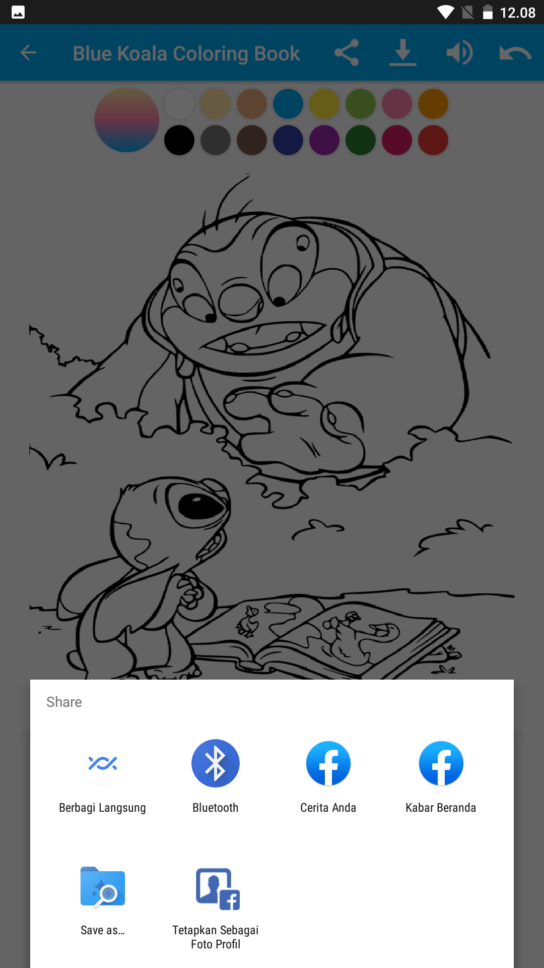 Lilo and Stitch COLORING BOOK: A Coloring Book For Kids and stress