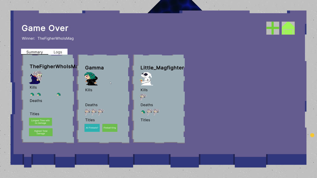 Screenshot of MagFighter