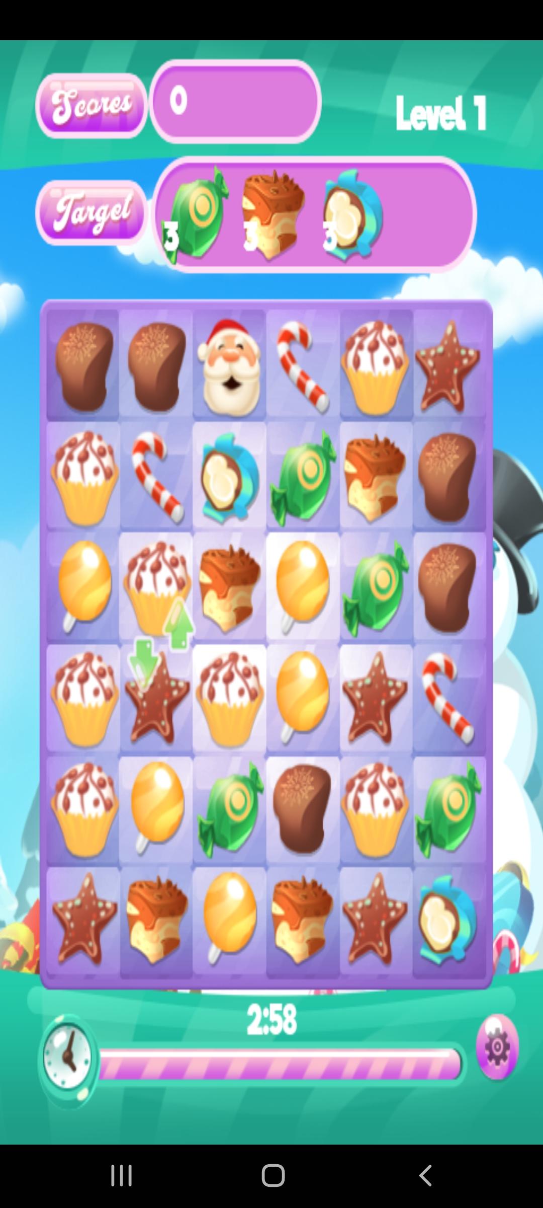 Candy Christmas 게임 스크린샷