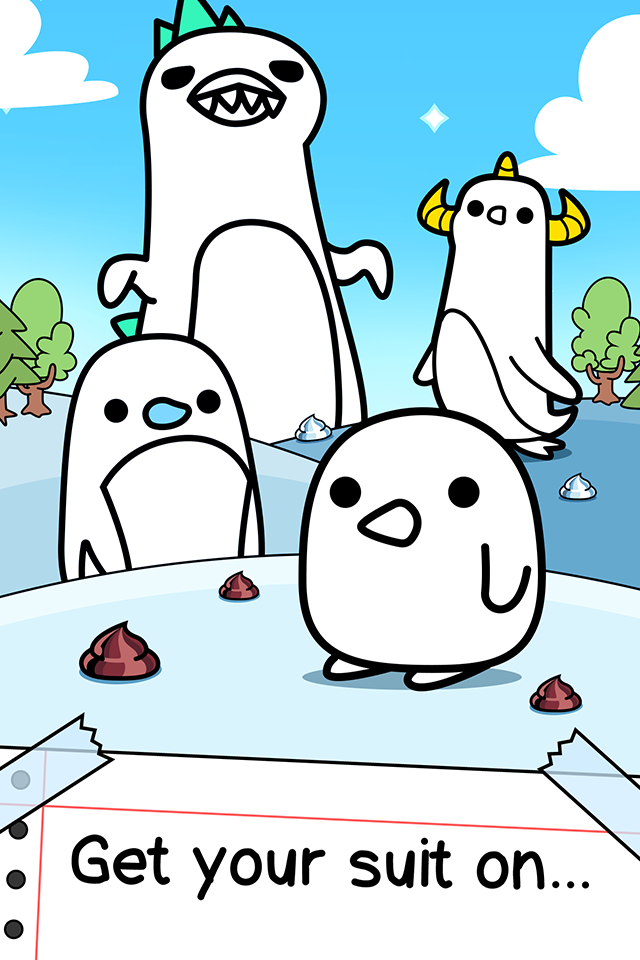 Penguin Evolution: Idle Merge Game Screenshot