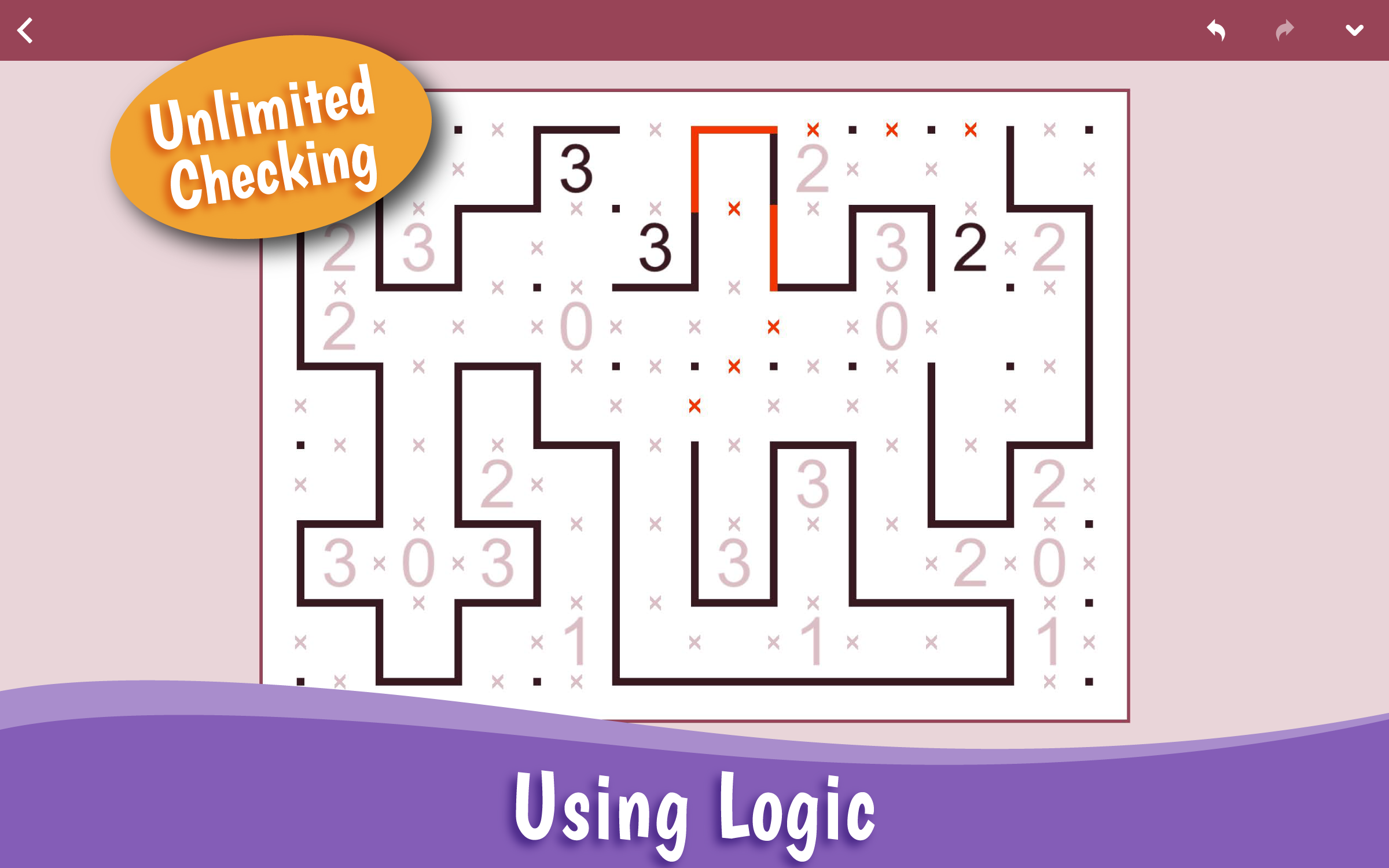 Slitherlink: Loop the Snake Game Screenshot