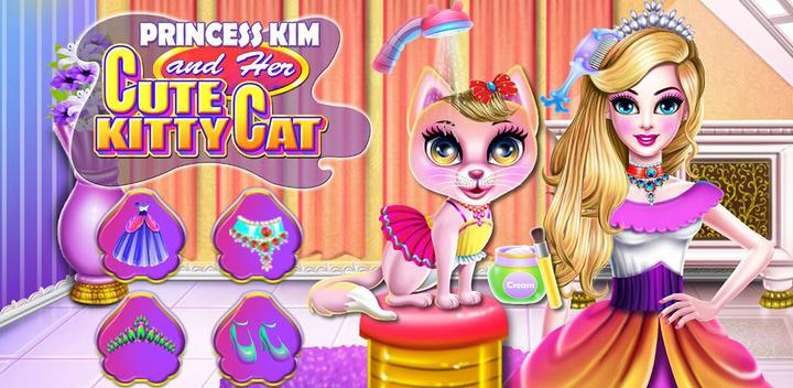 Banner of Princess Kim and Her Cute Kitty Cat 1.0.1