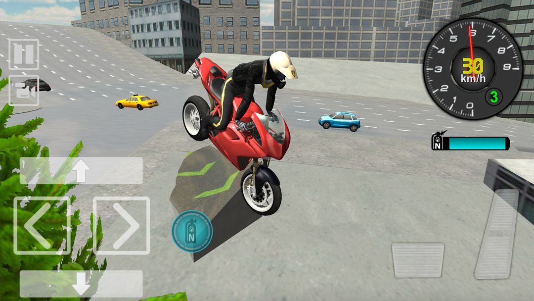 Police Motorbike Driving 게임 스크린 샷