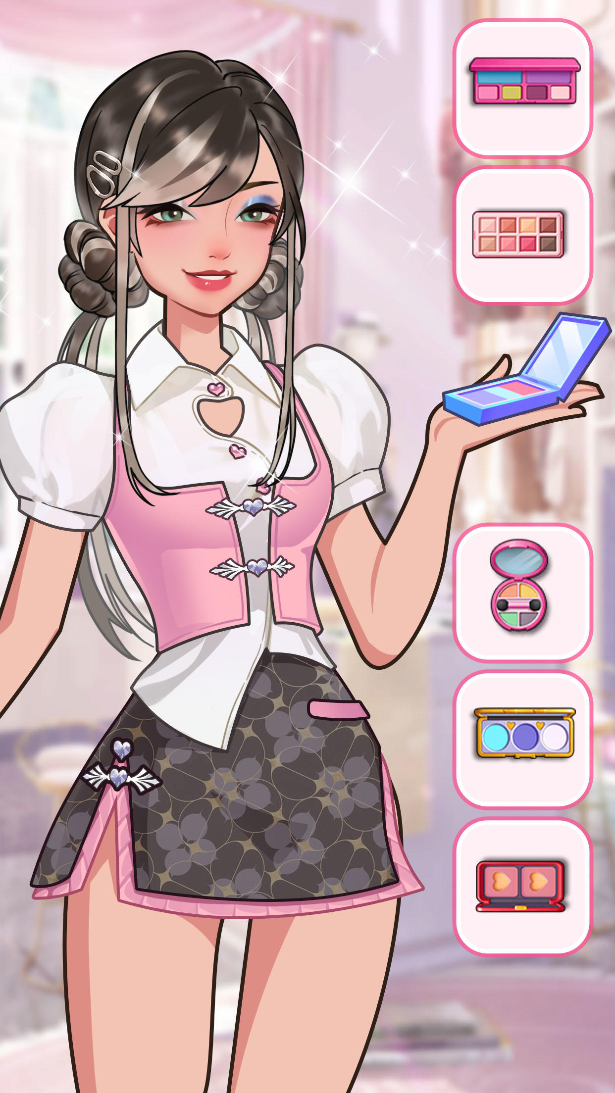 Makeover Diary: Fashion Games Game Screenshot
