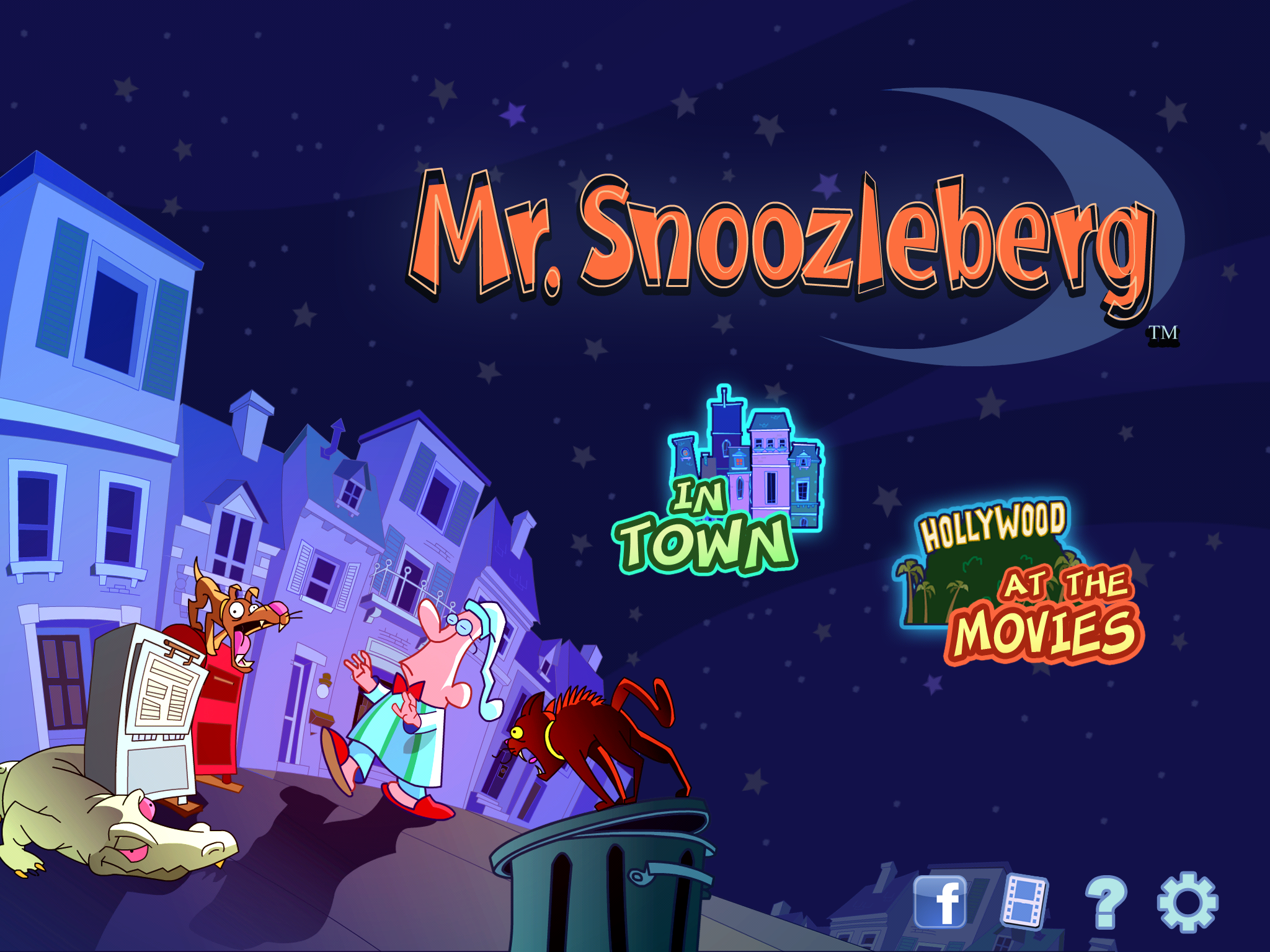 Mr Snoozleberg Game Screenshot