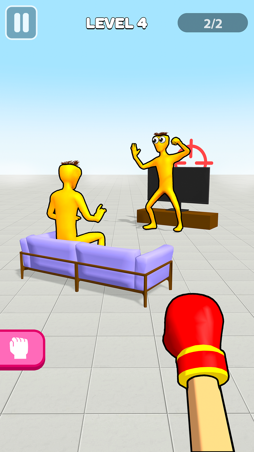 超級拳擊煩人的動作 遊戲截圖