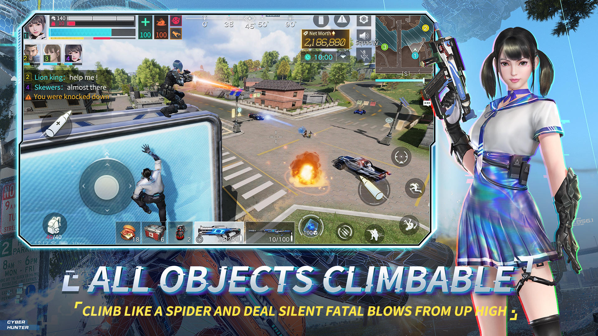 Cyber Hunter Game Screenshot