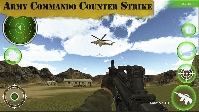Frontline Commando Invasion:Military Covert Strike Game Screenshot