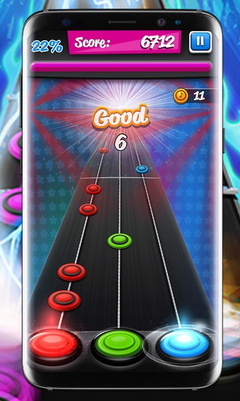 Скриншот игры BTS Guitar Hero