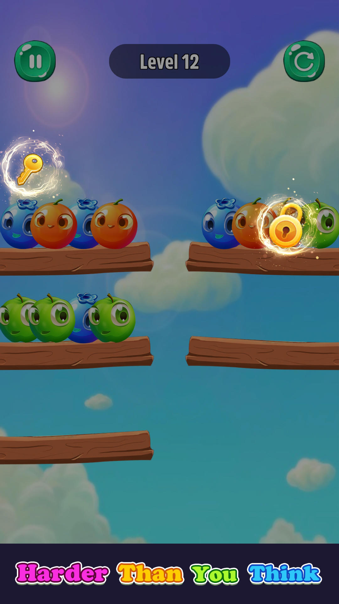 Crazy Fruit Sort Challenge 3D android iOS apk download for free-TapTap