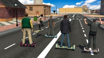 Captura de Tela do Jogo 喷射滑板:比赛