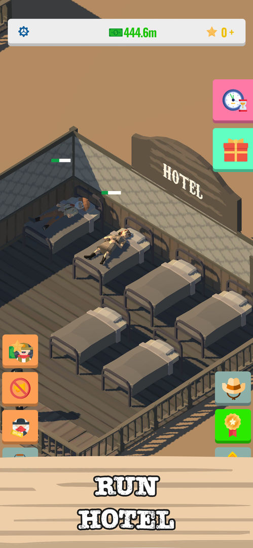 Idle Wild West 3d - Business Clicker Simulator ภาพหน้าจอเกม