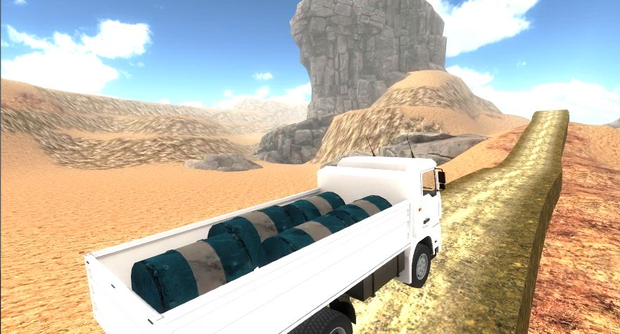 Offroad Truck Driver Simulator 게임 스크린 샷