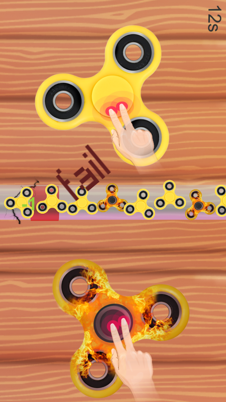 Скриншот игры 指尖陀螺