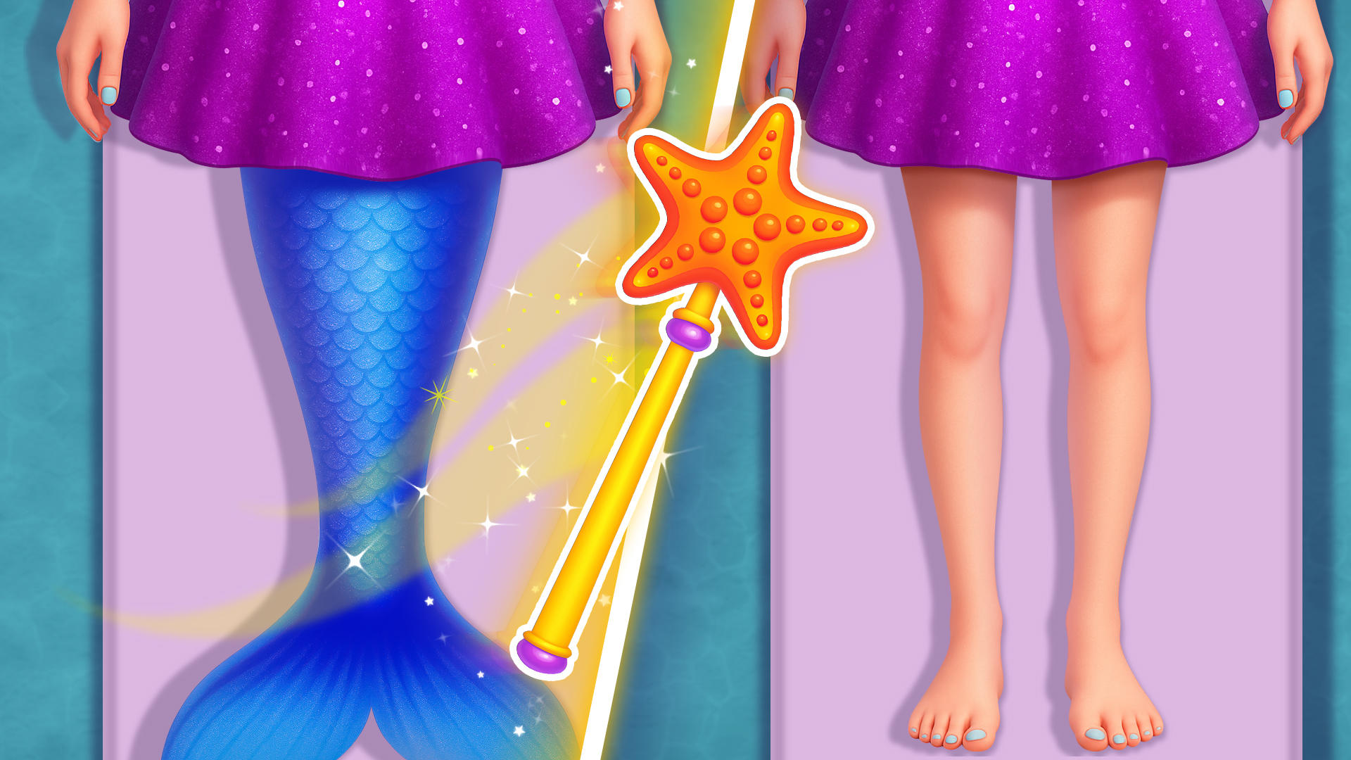 Mermaid Rescue Love Story Game Game Screenshot