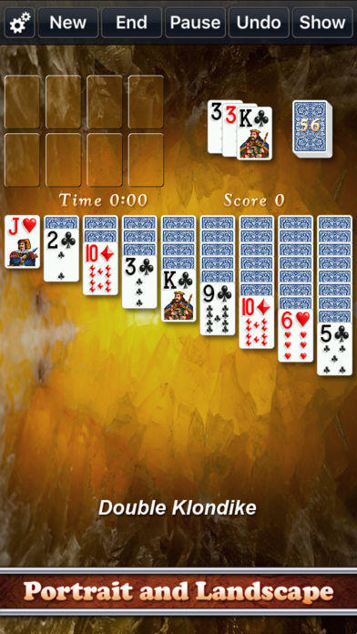 Screenshot of Solitaire City Classic