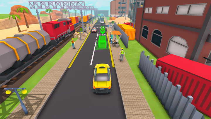 Vehicle Driving 3D Game ภาพหน้าจอเกม