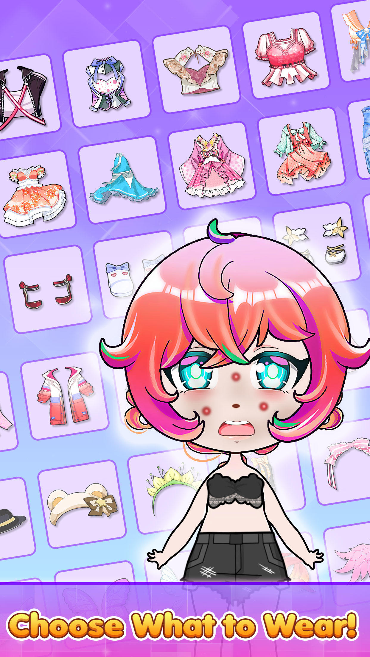 Chibi Doll: Dress Up Makeover Game Screenshot