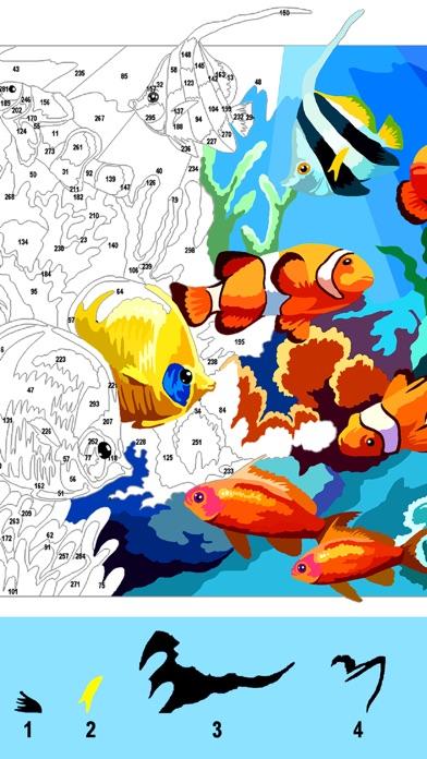 Color by Number for adults Game Screenshot