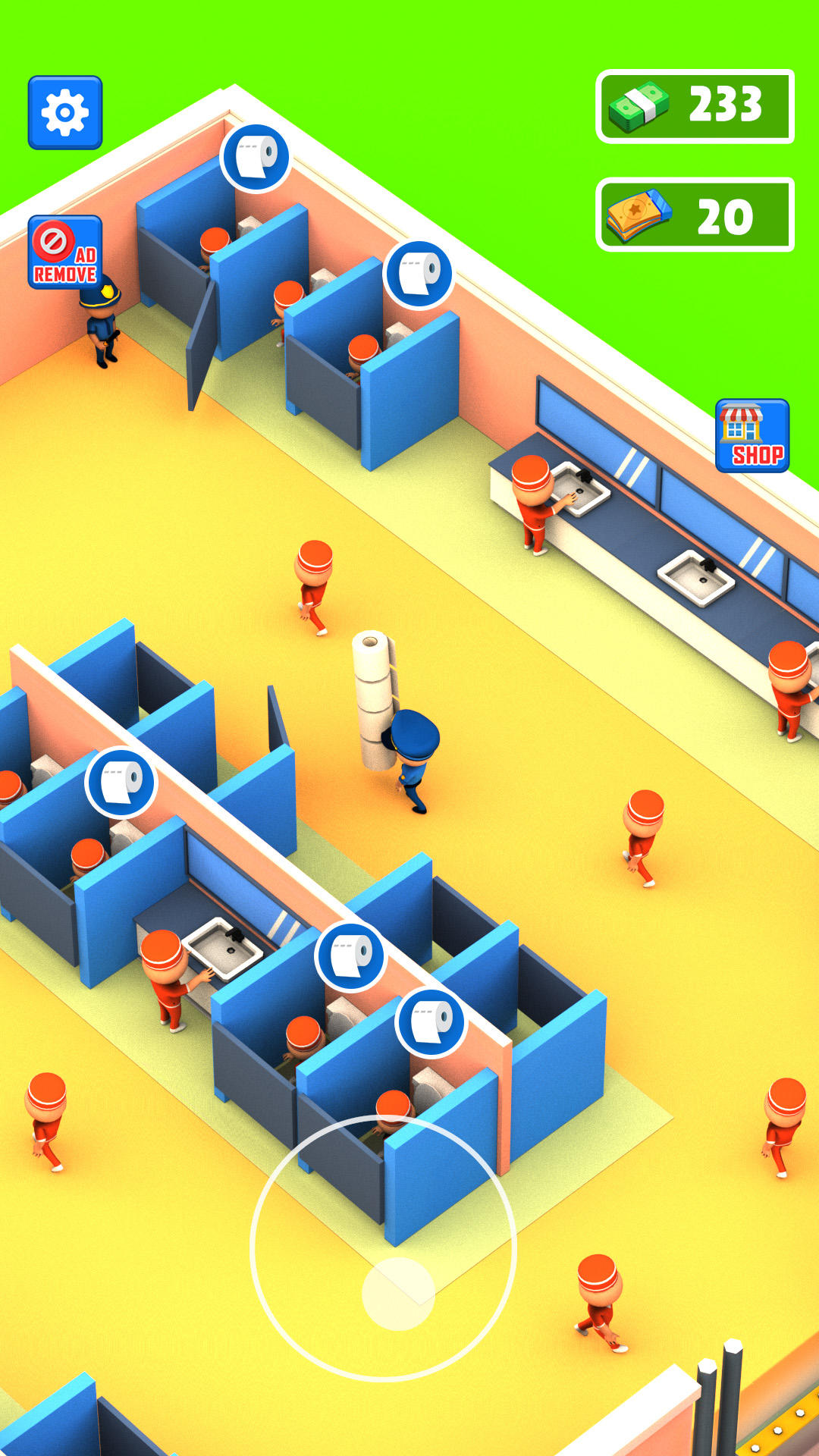Prison Boss Game Screenshot