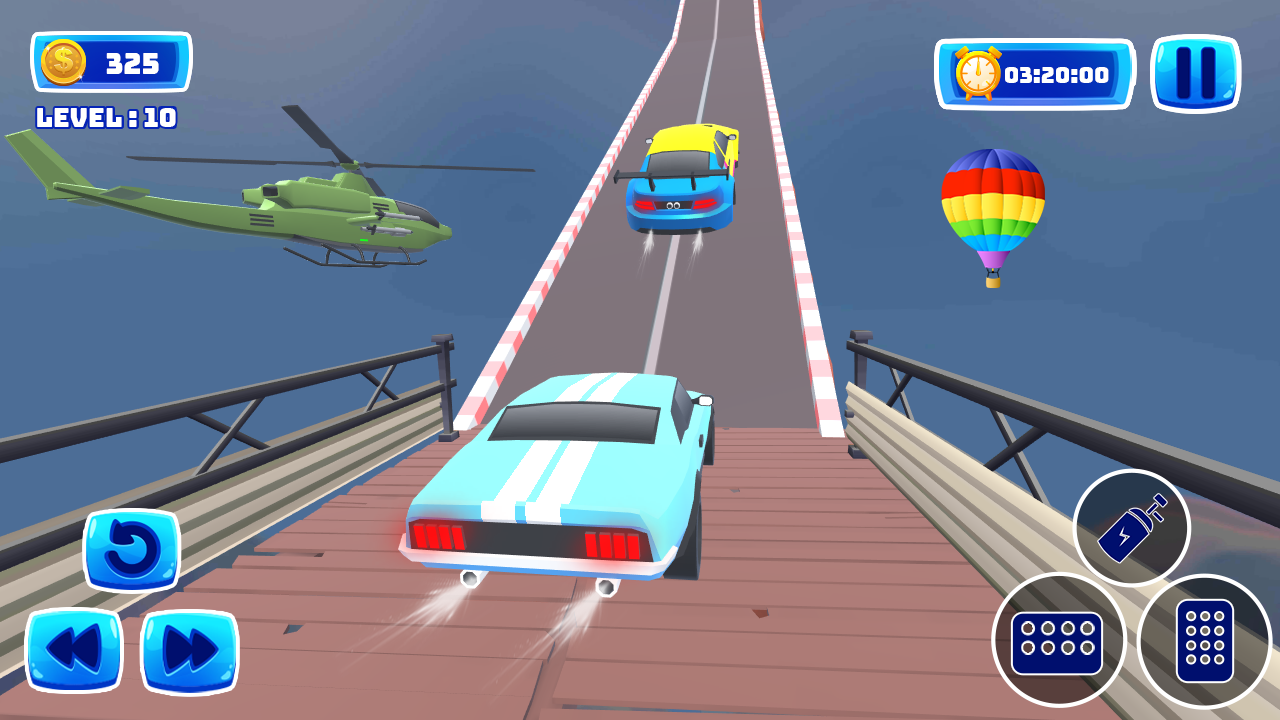 Скриншот игры Stunts Driving Games for Kids